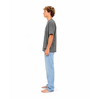 Polera Prelavada Gris 4