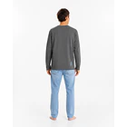Polera ML Gris Carbón 4