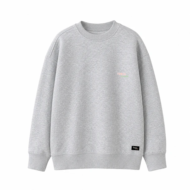 Poleron gris melange 1