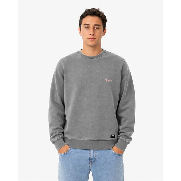 Poleron Polo Prelavado Gris