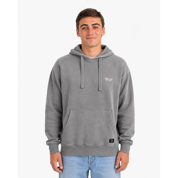 Poleron Canguro Prelavado Gris 2