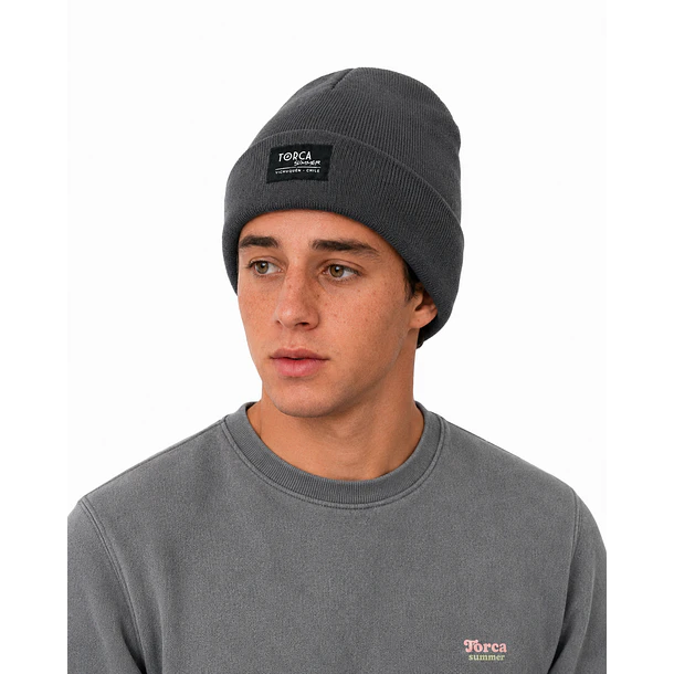 Gorro Gris Carbón 2