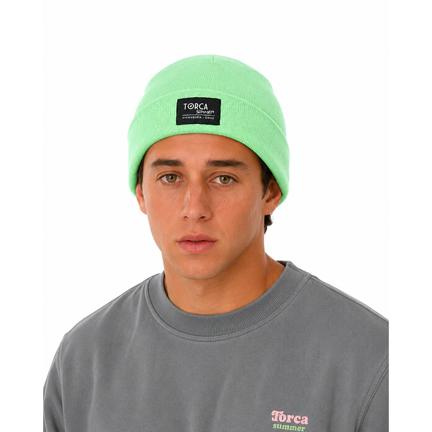 Gorro verde pistacho