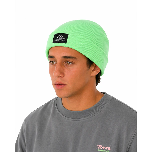 Gorro verde pistacho