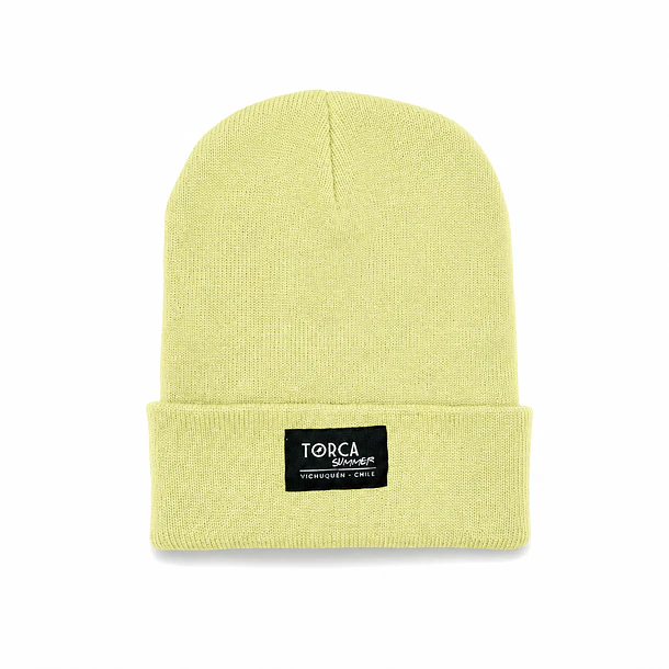 Gorro Amarillo claro 3