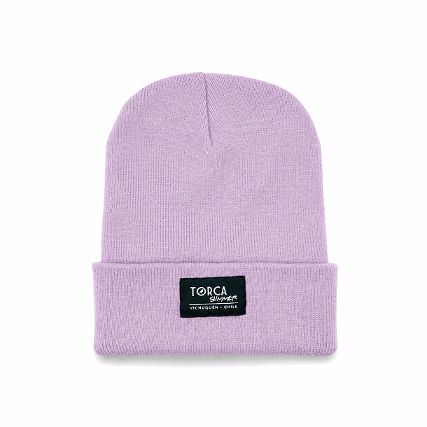 Gorro lila claro