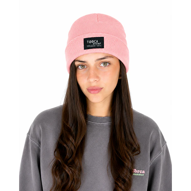 Gorro Rosa pastel