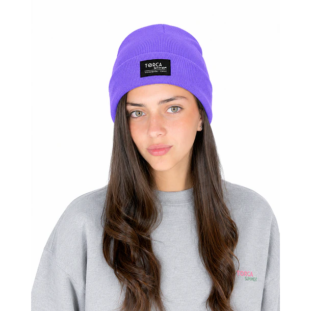 Gorro lavanda