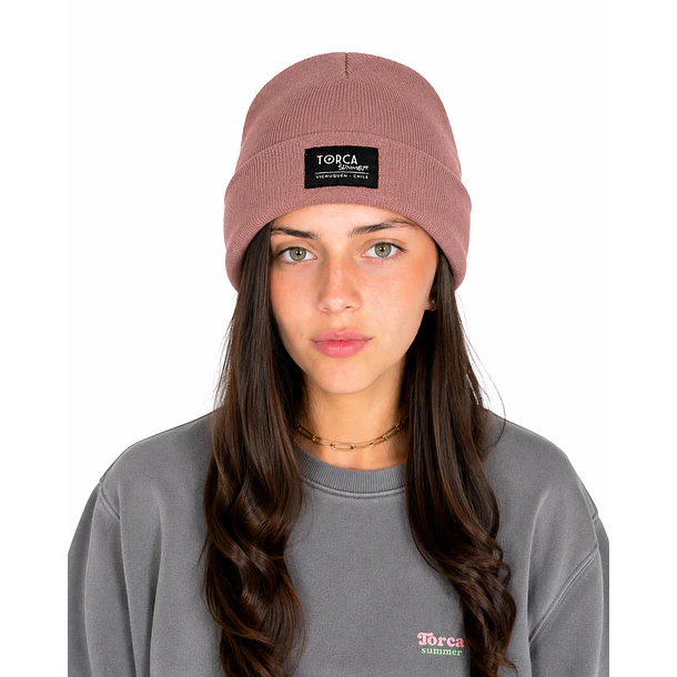 Gorro palo rosa oscuro
