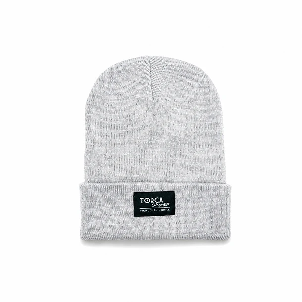 Gorro gris melange 3