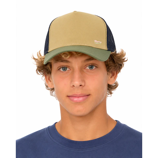 Jockey verde-beige