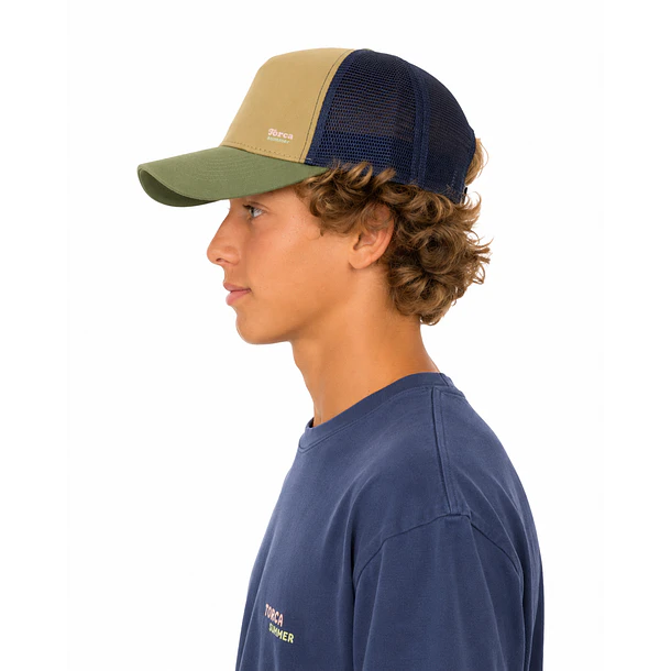 Jockey verde-beige