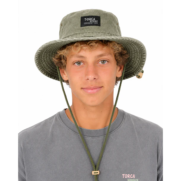 Bucket hat verde 