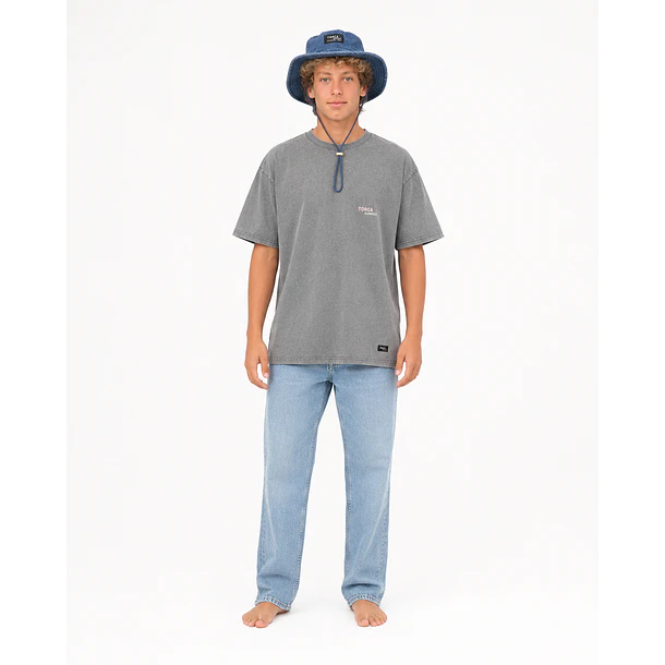 Bucket hat azul