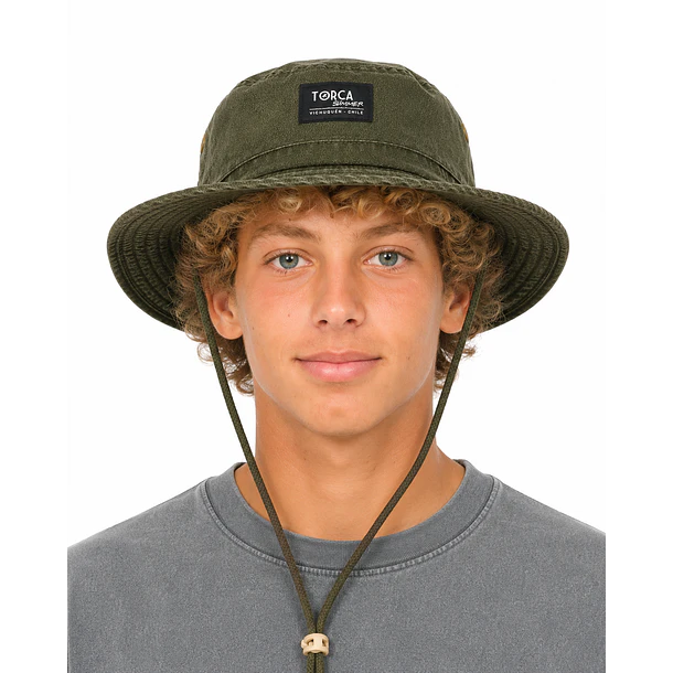 Bucket hat verde 