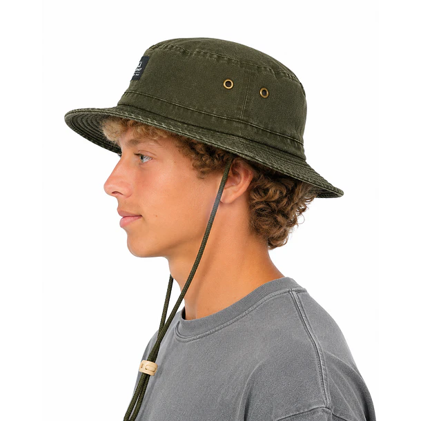 Bucket hat verde  3