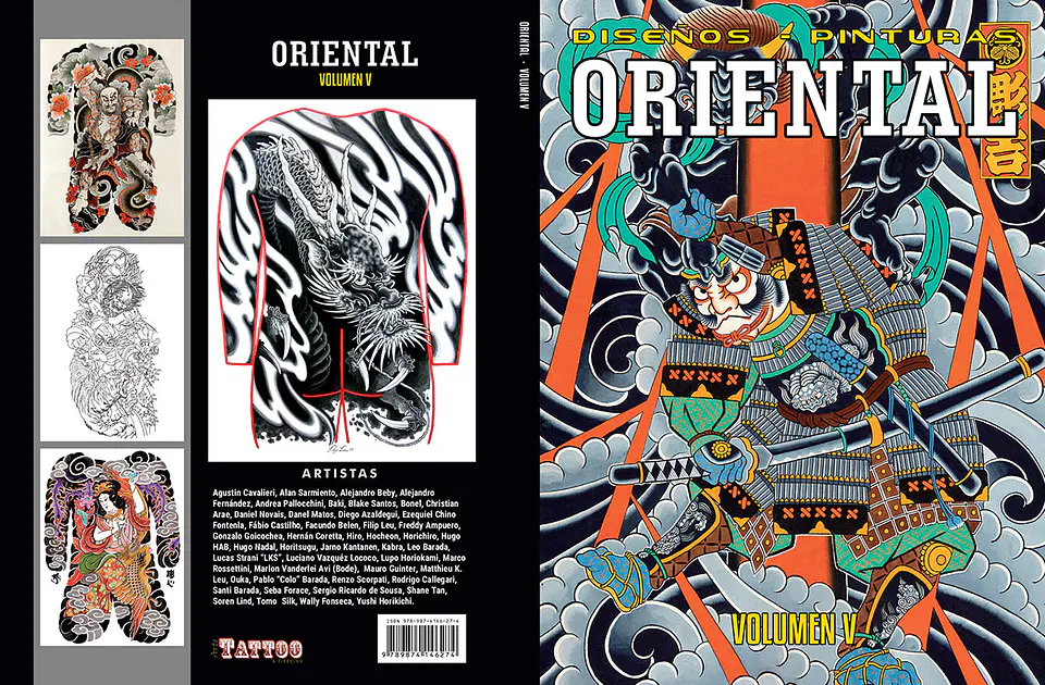 LIBRO ORIENTAL (VOLUMEN 5) - DISEÑOS Y PINTURAS 2