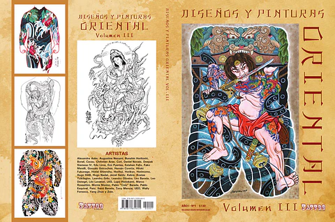 LIBRO ORIENTAL (VOLUMEN 3.) - DISEÑO Y PINTURA.
