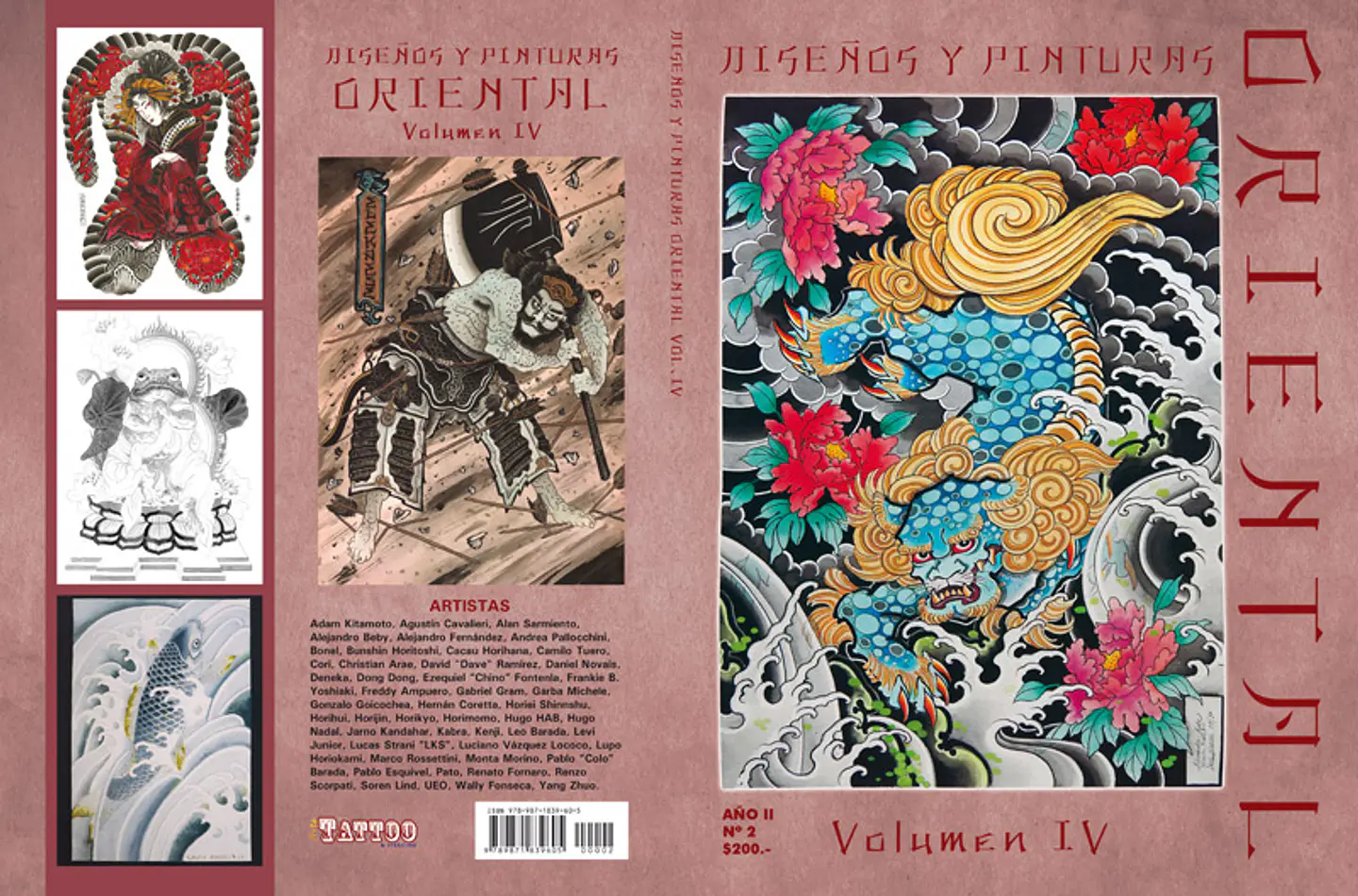 LIBRO ORIENTAL (VOLUMEN 4.) - DISEÑOS Y PINTURAS. 1