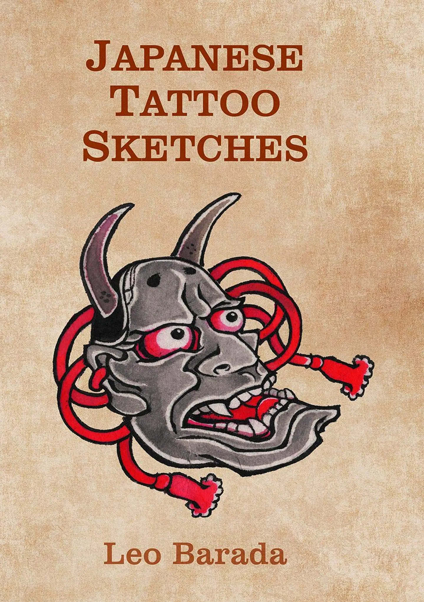 LIBRO JAPANESE TATTOO SKETCHES (LEO BARADA) - SKETCHES 1