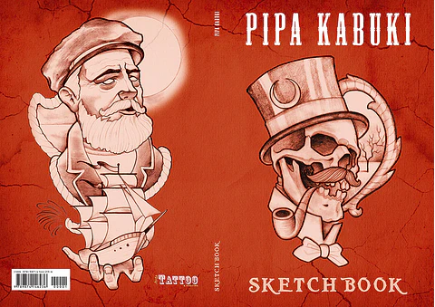 LIBRO PIPA KABUKI - SKETCH BOOK