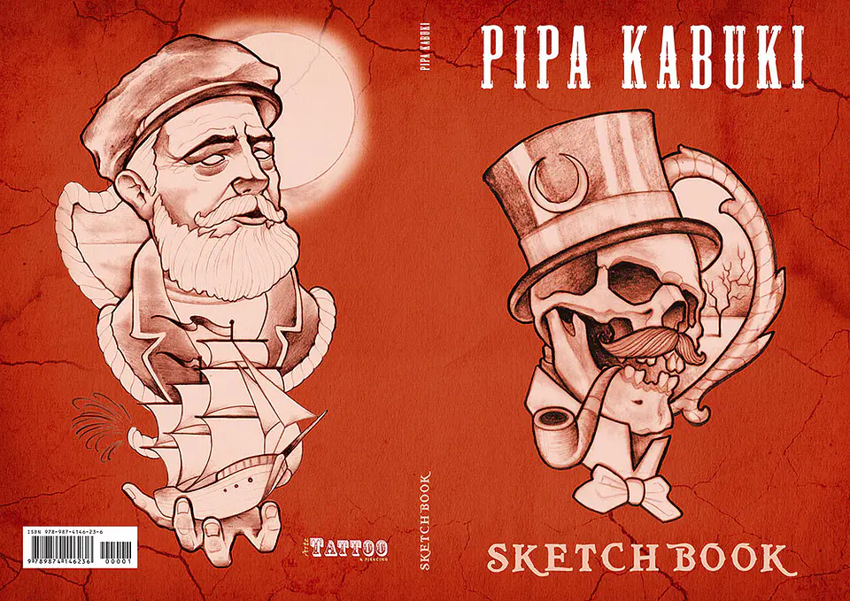 LIBRO PIPA KABUKI - SKETCH BOOK 1