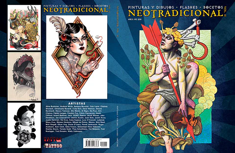 LIBRO NEOTRADICIONAL (VOLUMEN 2) - PINTURAS Y DIBUJOS - FLASHES Y BOCETOS.