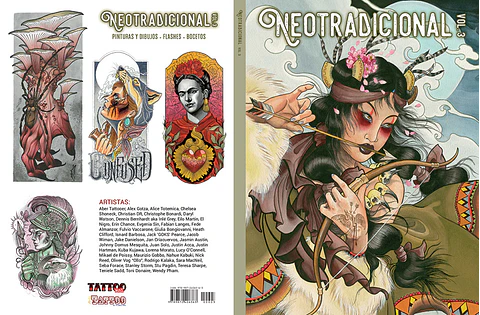LIBRO NEOTRADICIONAL (VOLUMEN 3) - PINTURAS Y DIBUJOS.