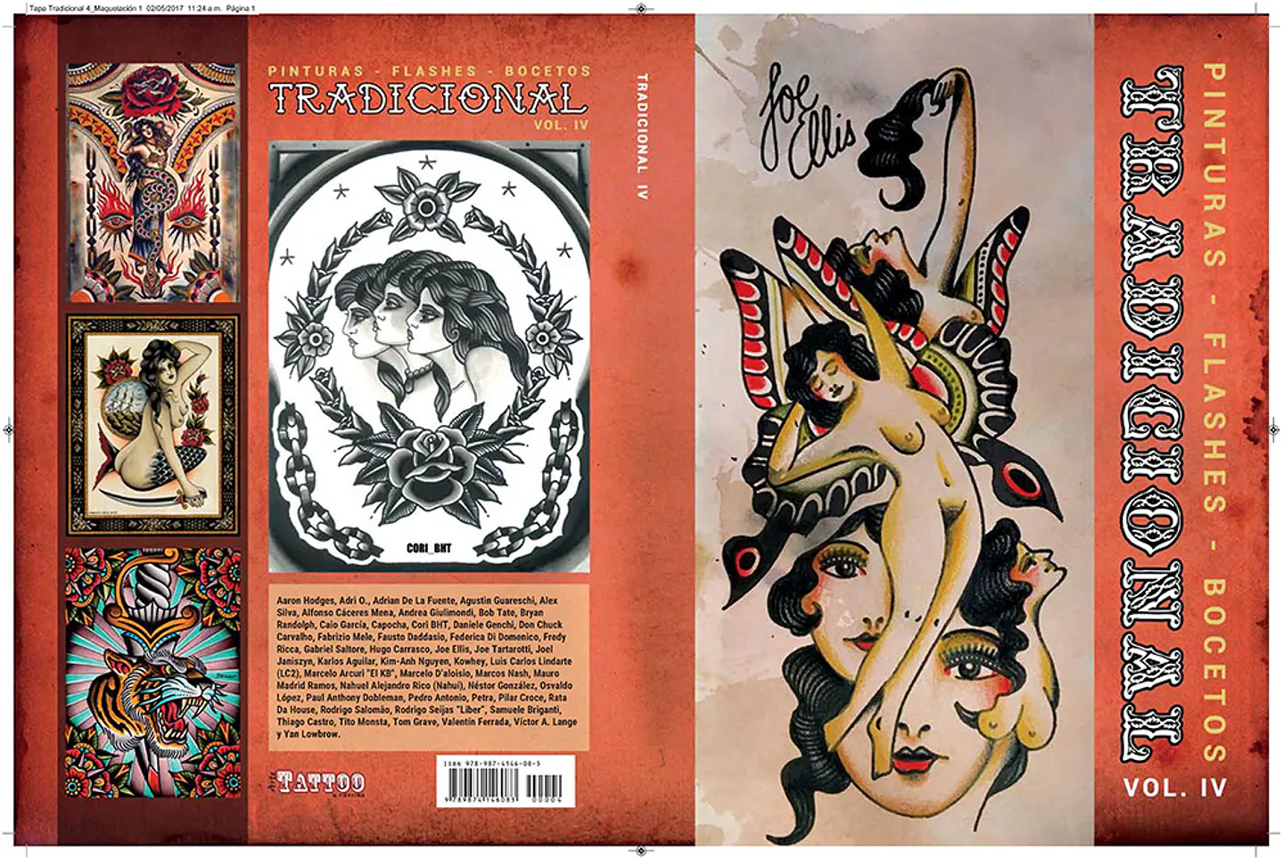 LIBRO TRADICIONAL (VOLUMEN 4) - PINTURAS, FLASHES Y BOCETOS. 1