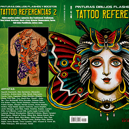 LIBRO TATTOO REFERENCIA 2 - PINTURAS DIBUJOS FLASHES Y BOCETOS.