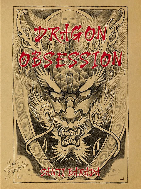 LIBRO DRAGON OBSESSION (SANTI BARADA) - SKETCH BOOK).