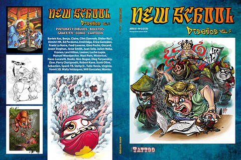 LIBRO NEW SCHOOL - VOL. 3 DISEÑOS