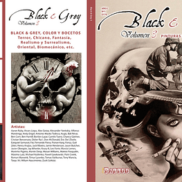 LIBRO BLACK & GREY - PINTURA Y BOCETOS (VOLUMEN 3) 