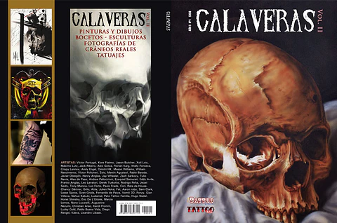 LIBRO CALAVERAS (VOLUMEN 2) - PINTURAS Y DIBUJOS, BOCETOS - ESCULTURAS.