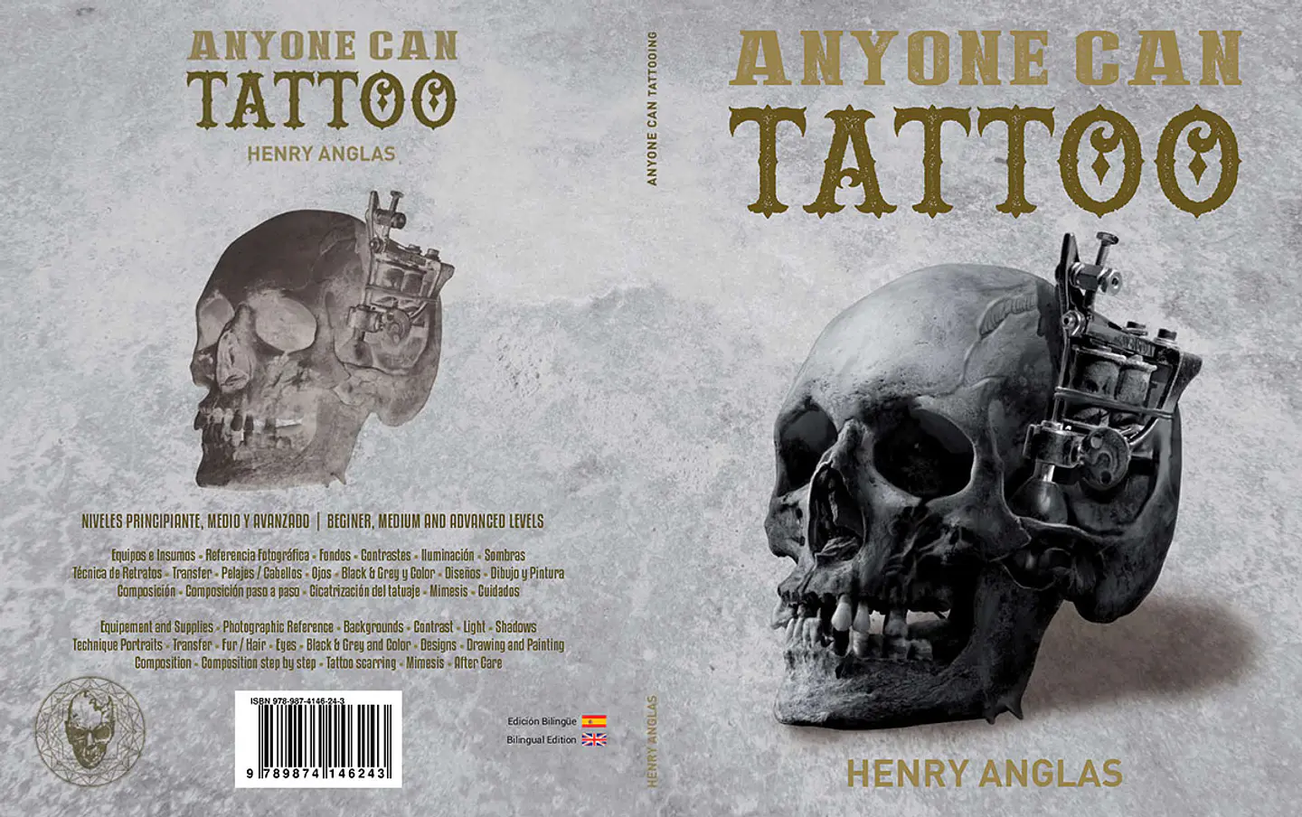 LIBRO ANYONE CAN TATTOO (HENRY ANGLAS) 1