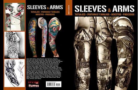 LIBRO SLEEVE & ARMS - BOCETOS.