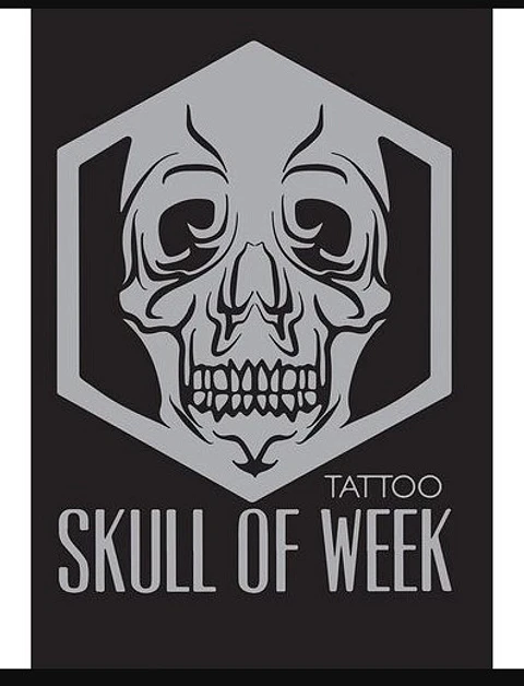 LIBRO TATTOO SKULL OF WEEK