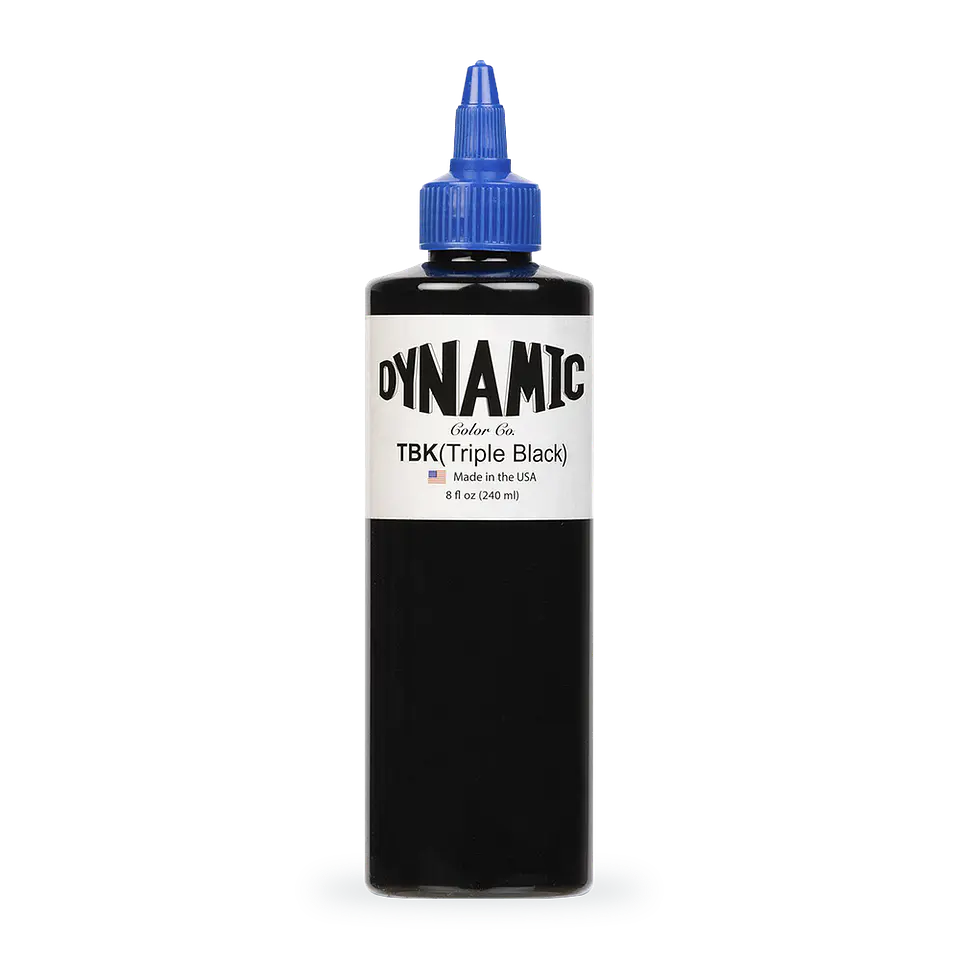 TINTA DYNAMIC TRIPLE BLACK 8OZ  1