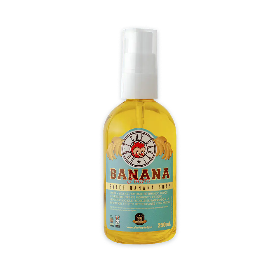 DONT CRY BABY FOAM BANANA 250ML. 1