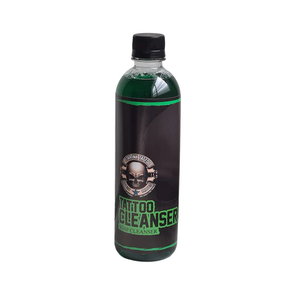 STAR INK TATTOO CLEANSER VERDE 500ML.  1