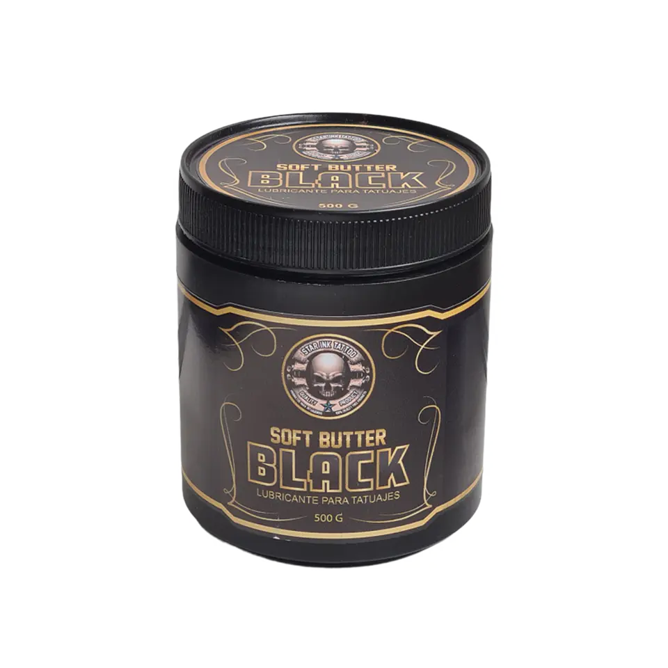 STAR INK SOFT BUTTER BLACK 500GR.  1