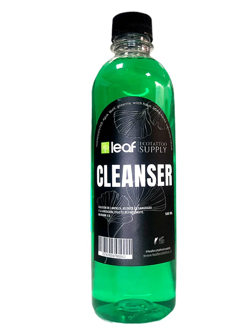 CLEANSER 500ML LEAF ECOTATTOO