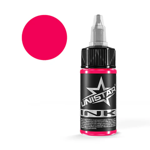 TINTA UNISTAR INK 1 OZ NEON PINK