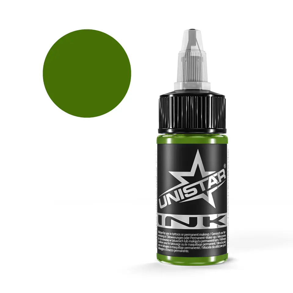 TINTA UNISTAR INK 1 OZ TOP BASIC GREEN DARK 1
