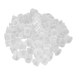 CUPS CON BASE TRANSPARENTES 17 MM 50 UNIDADES 