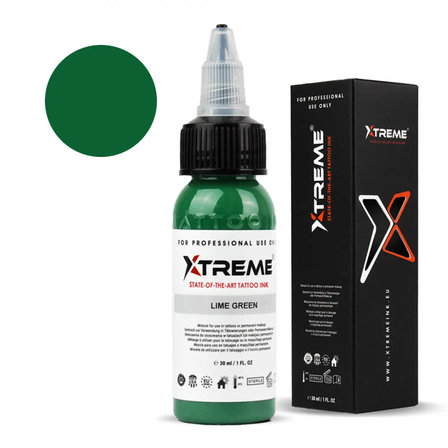 TINTA XTREME 1OZ LIME GREEN 1