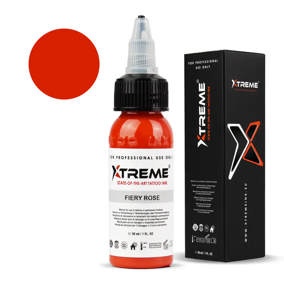 TINTA XTREME 1OZ FIERY ROSE 1
