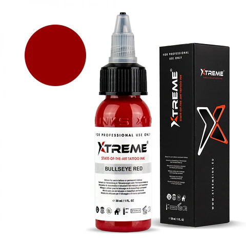 TINTA XTREME 1OZ BULLSEYE RED