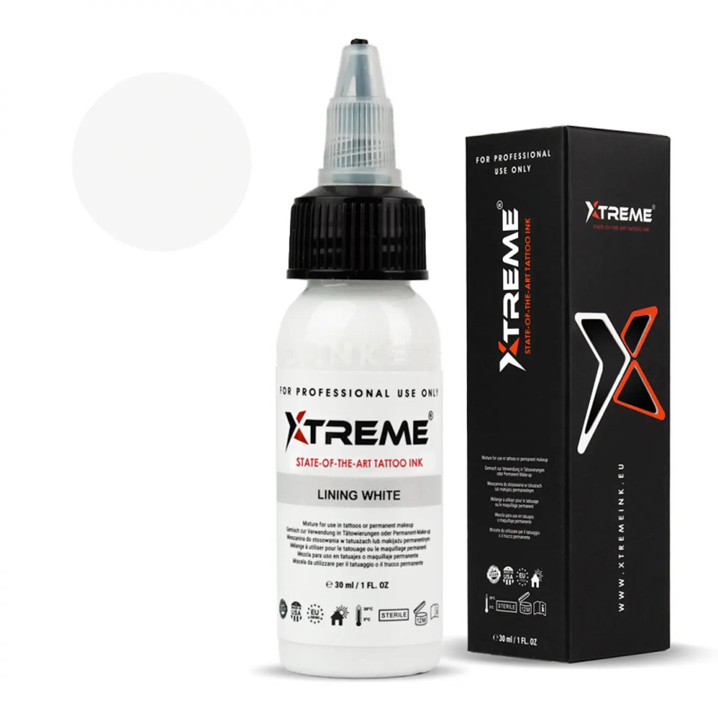 TINTA XTREME 1OZ LINING WHITE 1