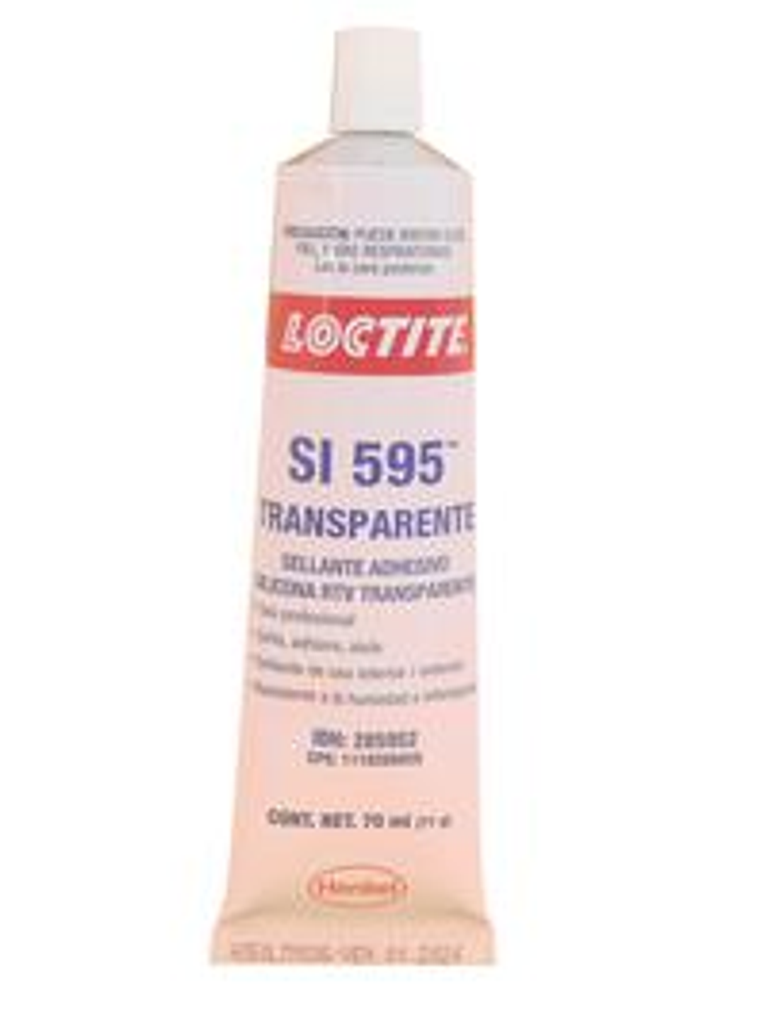 SILICON LOCTITE TRASPARENTE 595 70ML 1